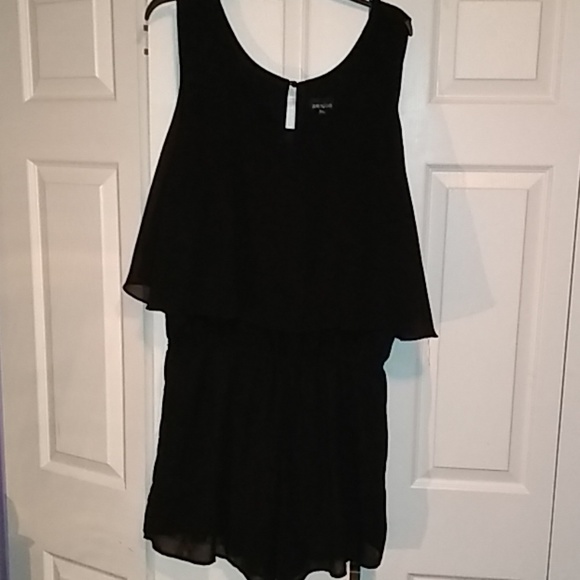 Zenobia Other - Plus size black romper